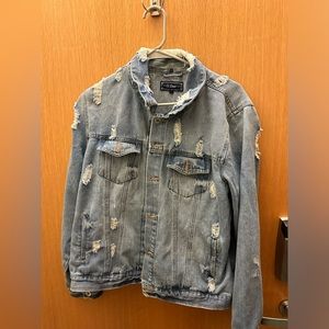 Ci Sono Vintage Distressed Denim Jacked